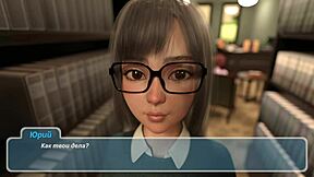 Blonde teen slut sucks big black cock while daddy watches her cum