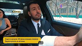 Ever wonder what a horny milf does in a fake taxi with her driver?