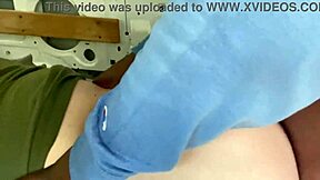 step sis caught smoking in uhaul so i bend her over for black cock pounding