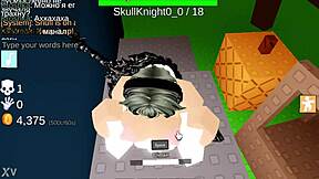 she receives exactly what she craves in roblox condo with futanari condom action