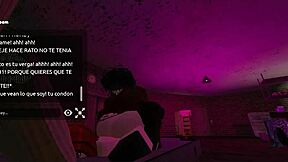 esta zorra negra gime mientras chupa verga sucia y recibe creampie interracial hardcore