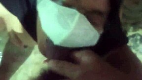 Indonesian couple fucks in bathroom while drinking piss