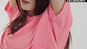 Ariana Shine's Tight Pussy Gently Penetrated After Yoga Session Teases Deeper Desires