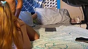 my best friend fucked me doggystyle and creampied my face with cum