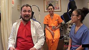 tampa university entrance physical has mia sanchez spreading for anal finger exam