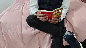 Chubby Brazilian Milf Forces Step-Son to Fuck Her Tight Pussy!