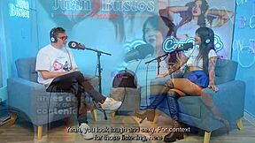 mariejane's first time squirting on sybian during juan bustos podcast interview