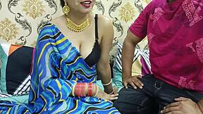 desi saara bhabhi's birthday fuck by devar sparks hindi dirty talk