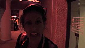 milf stewardess in stockings totally wrecked by massive black cock!