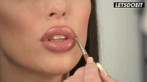 huge tits brunette gets her fat ass stretched by thickest cock ever!