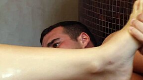 shower rinse then straight to pounding wet pussy cowgirl 😍💦