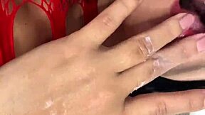 oh babe, watch this masked curvy latina wife cheat masturbating wet pussy for lover...