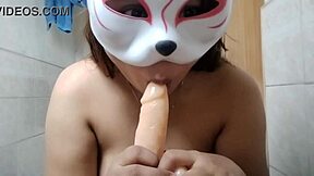 Intensely Sucking Dildo for Viewers - Imagine Your Cock!