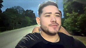 colombiana bent over in public store craves deep creampie fuck