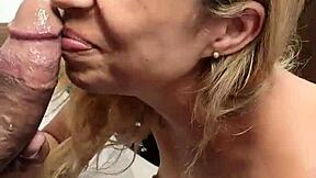 brazilian slut spreads for rough anal blowjob and eye cumshot