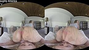 vr threesome feels so naughty with harley jade and karla kush pounding together