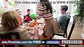 Freeuse Season: Bent Over Pussy for Daddy and Family Fun?