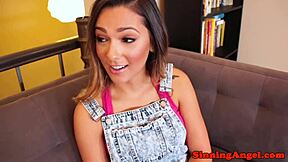 uhh interracial pounding got me like... tattooed teen pornstar's pierced nipples bounce wild as she's drilled doggystyle missionary bent over ass licked... damn!!