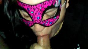 my girlfriend drops to knees, swallows my load pov