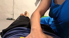 super horny dude finds stepsis begging room fuck