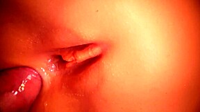 her tight shaved ass stuffed with toys and cock