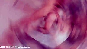 Bound Latina Rousse Black Endures BDSM Pissing Bondage with Gaping Pussy DAP and Cum Mouthful Swallowing