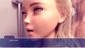 Blonde teen slut sucks big black cock while daddy watches her cum