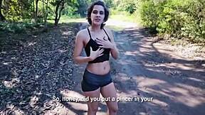 My hot stepdaughter teased until I bareback fucked her virgin ass woods deep?