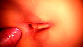 her tight shaved ass stuffed with toys and cock