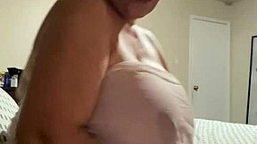 fat mommy spreads her huge dripping pussy wide