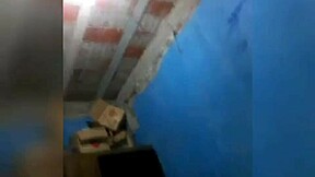 Latina with big natural tits orgasms from hairy pussy massage anal creampie