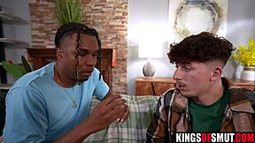 stepmom sydney paige showers with black stepson's monster cock