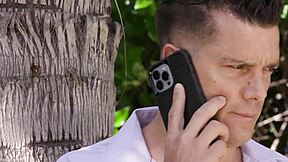 Insatiable Redhead Vanna Bardot Drops Knees Sucking Neighbor's Cock Before Wild Ride