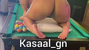 brazilian wife sneaks monster cock assfucking behind old hubby's back