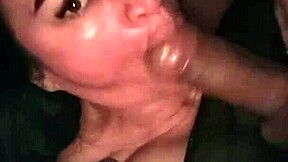 ever seen a sexy colombian milf slurp cock and swallow every drop of hot cum like this?