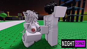 roblox girl grabs eboy's dick at nightconz join gg conx for rough ass play