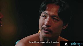 august skye cheats with connie perignon in hot lesbian play