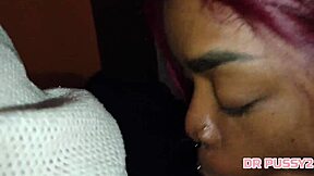 wake up to massive doggystyle pounding round ebony big ass cheeks!