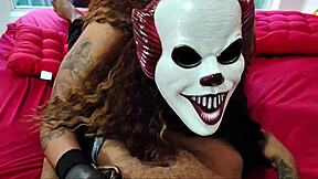 SUBMISSIVE BBW'S GIANT PUMPKIN ASS SMELLS LIKE HALLOWEEN DOMINATION!