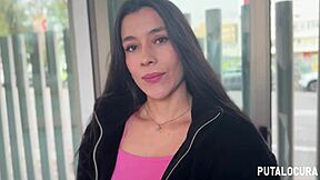 i catch a skinny latina redhead with black hair and fuck her dirty style