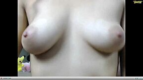 cute asian lesbians tease sweet pussies on live cam show