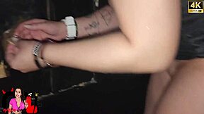 i went to the swing club and couldn't resist that huge cock in my ass