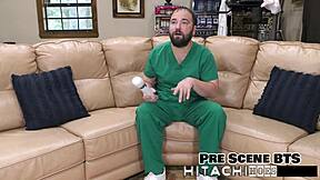 Home Alone Mia Close-Up Shaved Pussy Masturbation Orgasm Toys Spreading