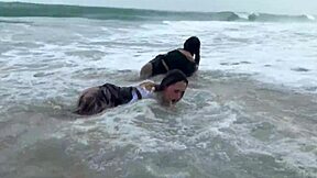 two ripped pirates ravage skinny asian sailors in wild post-shipwreck orgy