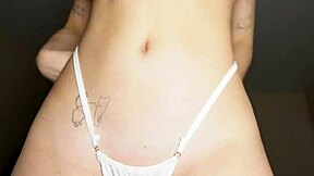 Heart pounds trying these sexy bikinis on for you