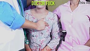 doctor why are you fucking my tight pussy so hard in hindi?