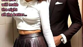 midlife crisis joi leather secretary bukkake cum swallow ai illustrated