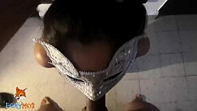 Deepthroat Blowjob to Anal Creampie in Swinger Latina Fuck