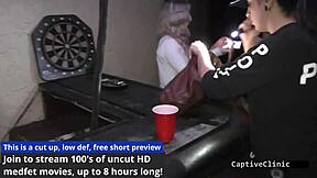 Campus PD Handcuffs Petite Stacy Shepard for Strip Search