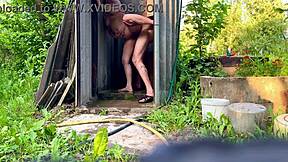 Holy shit, I fucked that pregnant milf's pussy in the shower!